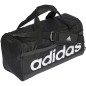 Torba adidas Essentials Linear Duffel Medium czarno-biała HT4743 Torba adidas Essentials Linear Duffel Medium czarno-biała HT4743